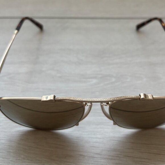 Matsuda Gold Aviator Sunglasses - Picture 8 of 14